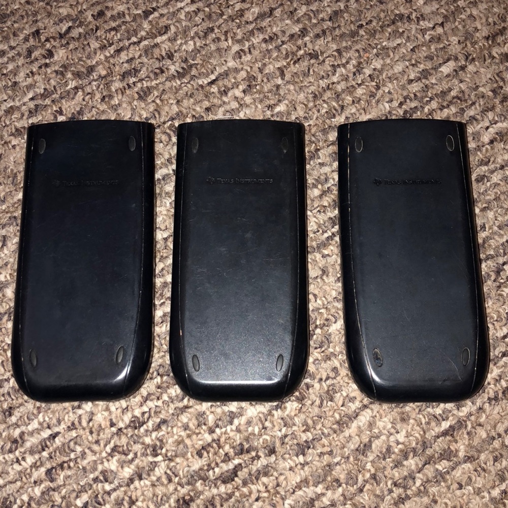 3 TI-84 Plus Graphic Calculator